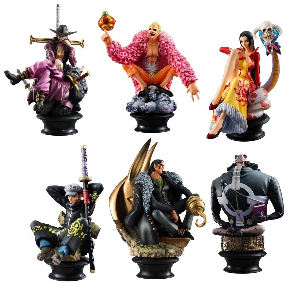 MegaHouse ONE PIECE КОЛЛЕКЦИЯ ШАХМАТНЫХ ФИГУРОК R One Piece Chess Piece Collection R 6 Фигурок Том 3 Том 3 (1 коробка, шт.)