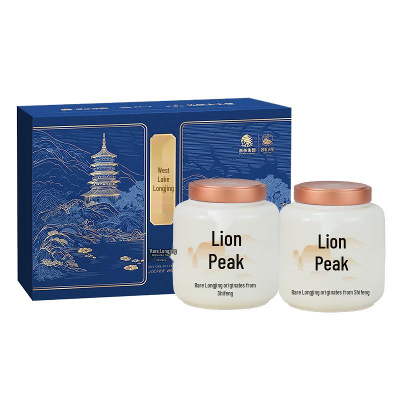 Shifeng Pre-Qingming Special Grade West Lake Longjing Green Tea Gift Box