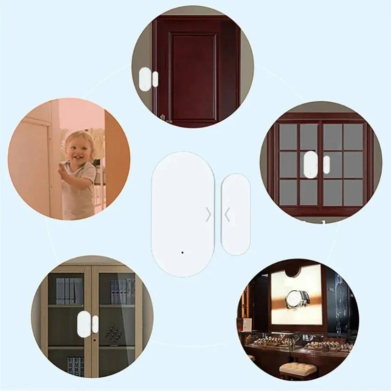 Door Sensor Window Sensor Home security For Smart Home Smart Life APP  Compatible with Alexa Google Assistant
