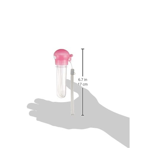 Skater Mobile Case Included Plastic Bottle Straw Cap 350ml 500ml Pink PSHC5