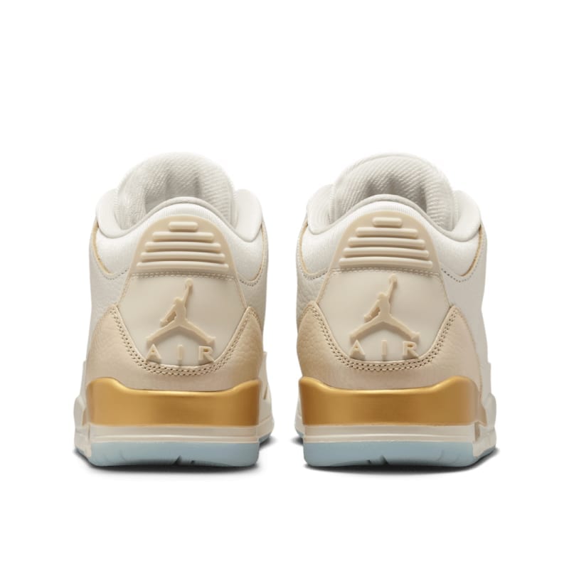 Jordan Air Jordan 3 Mid top Vintage Basketball Shoes Women's Ecru IB2255-100