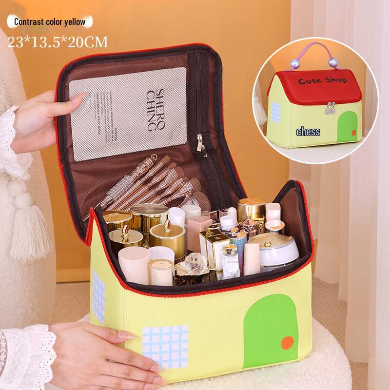 Vipero Macaron Color Large Travel Cosmetic Bag