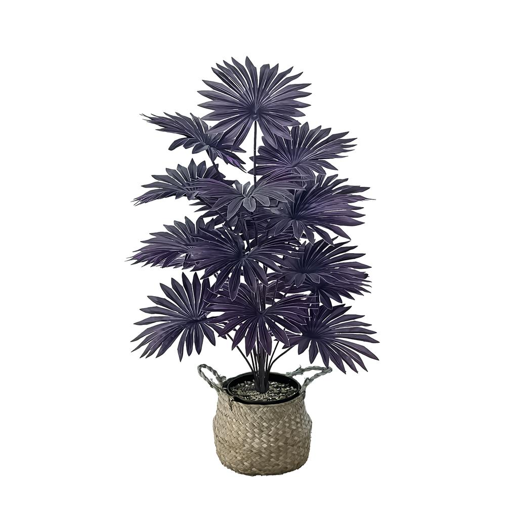 Artificial Halloween Decoration Mysterious Purple Sunflower Vine For Indoor And Outdoor Setup