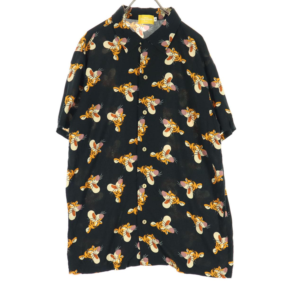 

Косметические товары Disney Футболка с коротким рукавом M черный Тигра Мужская Б/у