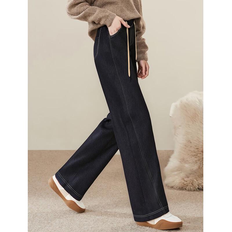 Women's High-Waist Drawstring Relaxed Fit Casual Pants