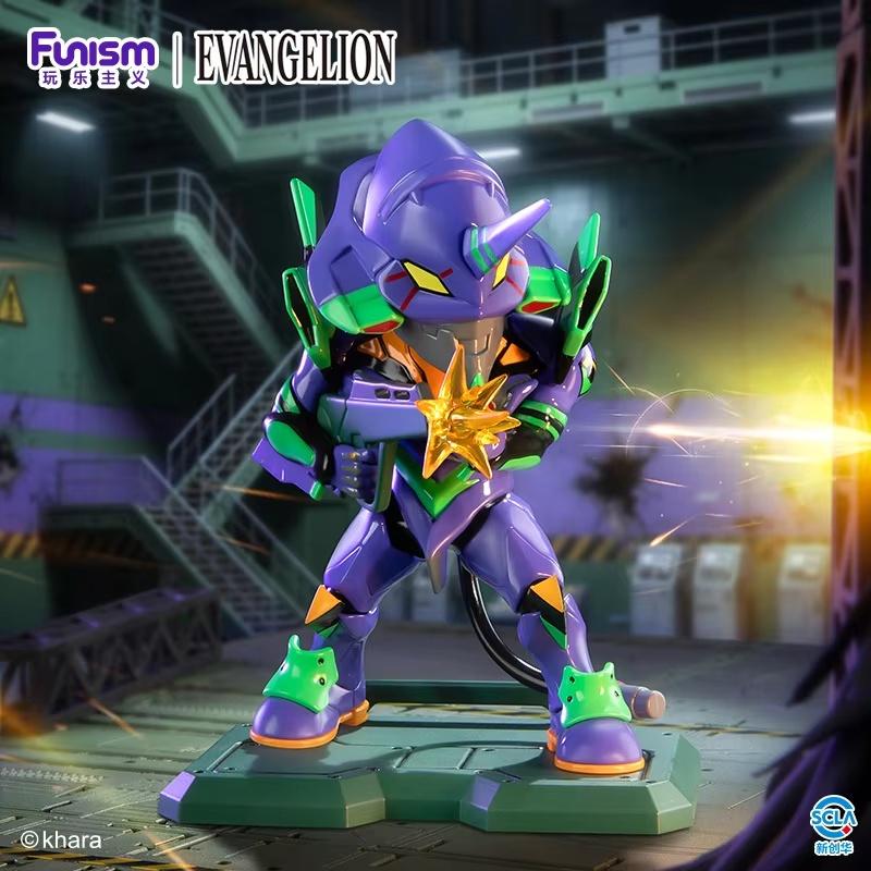 New Funism Eva Completion Plan Evangelion Figure Rei Ayanami First Unit Blind Box Collectible Toy Trendy Anime Figurine