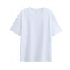 Neutral Pure Cotton T-shirt Solid Color Short Sleeved Men's Loose Round Neck T-shirt
