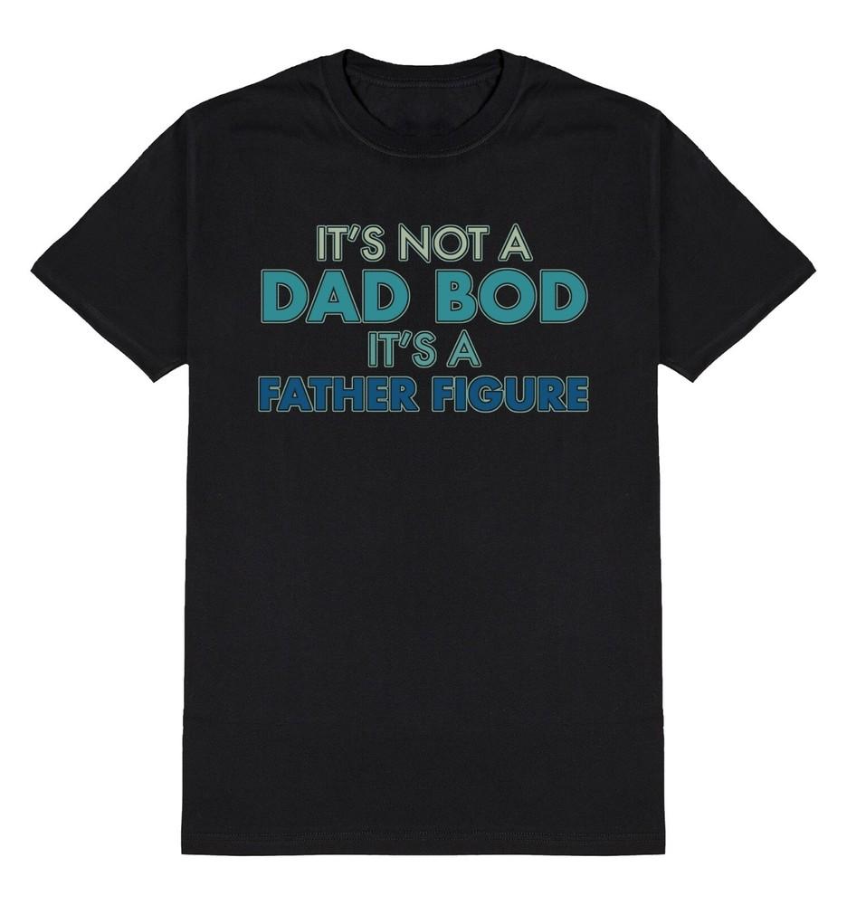 

Не папино тело, а фигура отца. Мужская футболка. Смешной подарок на Рождество, день рождения. M