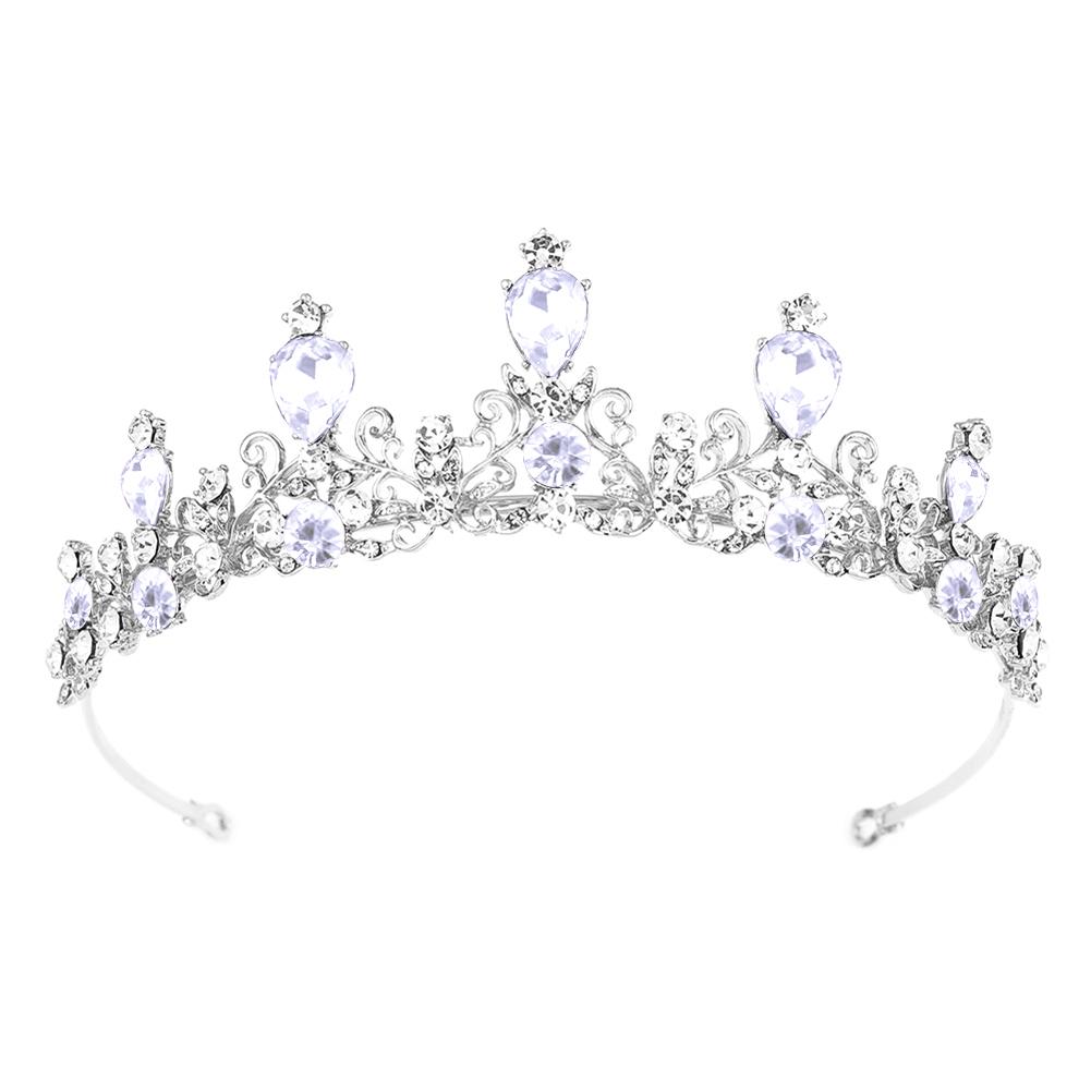 Bridal Wedding Rhinestone Crystal Tiara Hair Band Princess Prom Crown Headband S Bridal Wedding Rhinestone Crystal Tiara Hair Band Princess Prom Crown Headband S
