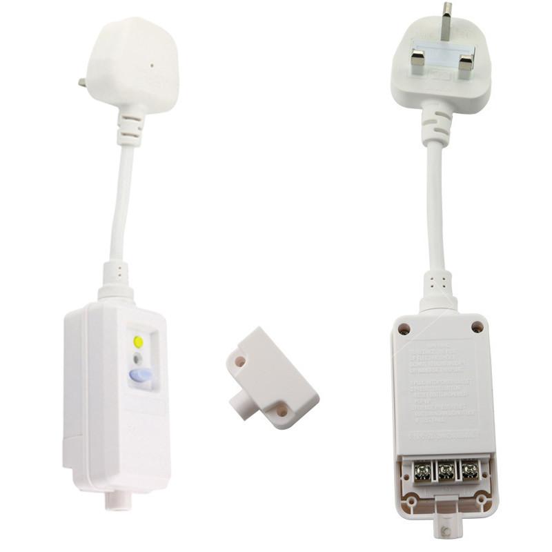 Safety Adaptor 13A British Standard with Circuit Breaker Safety Protection Plug Portable UK Plug Leakage Protection Socket Socket (wireable)