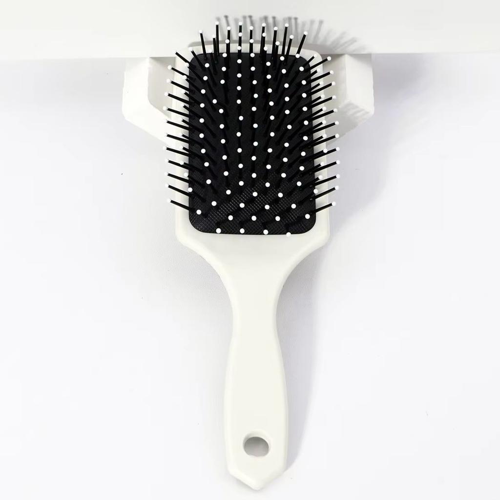 1pc Exquisite Blueberry Themed Oval Airbag Comb ABS Handle, Home Air Cushion Massage comb,Special for Real Hair Wigs