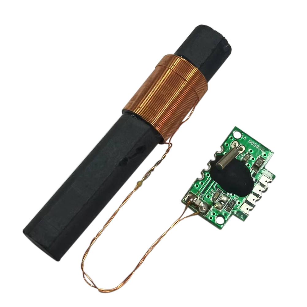 Funkzeitmodul mit DCF77-Empfänger und Festfrequenzantenne für den Empfang des 77,5 kHz-Zeitsignals und Signal demodulation