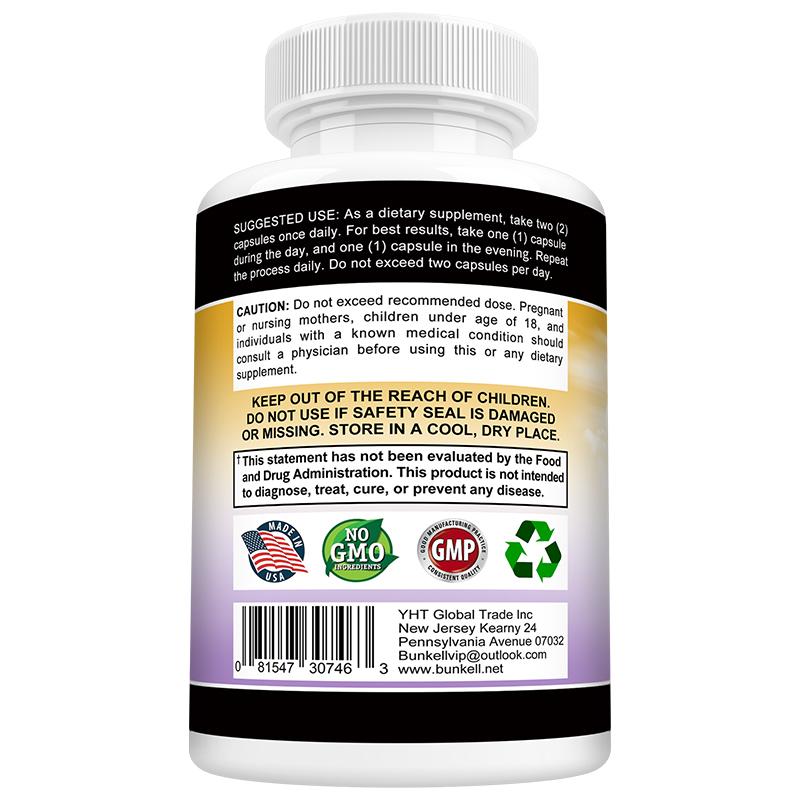 Bunkell Glutathione Complex Dietary supplement 120 Capsules