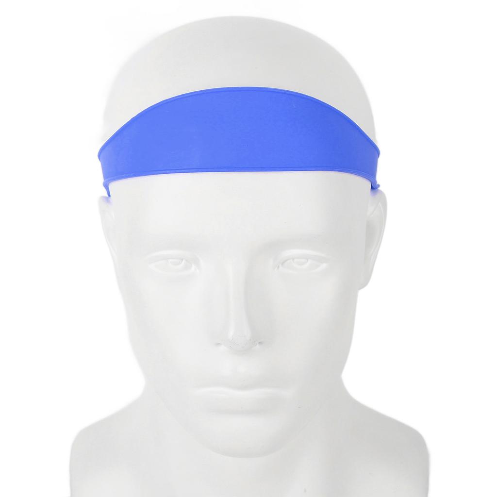 Hair Cutting Guide Curved Soft Silicone Neckline Trimming Template for DIY Home Haircuts Blue