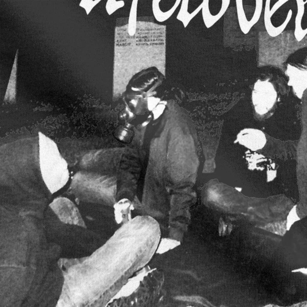 Pánská trička Lifelover Band Oblečení z čisté bavlny Legrační trička s krátkým rukávem a kulatým výstřihem Trička s grafickým potiskem