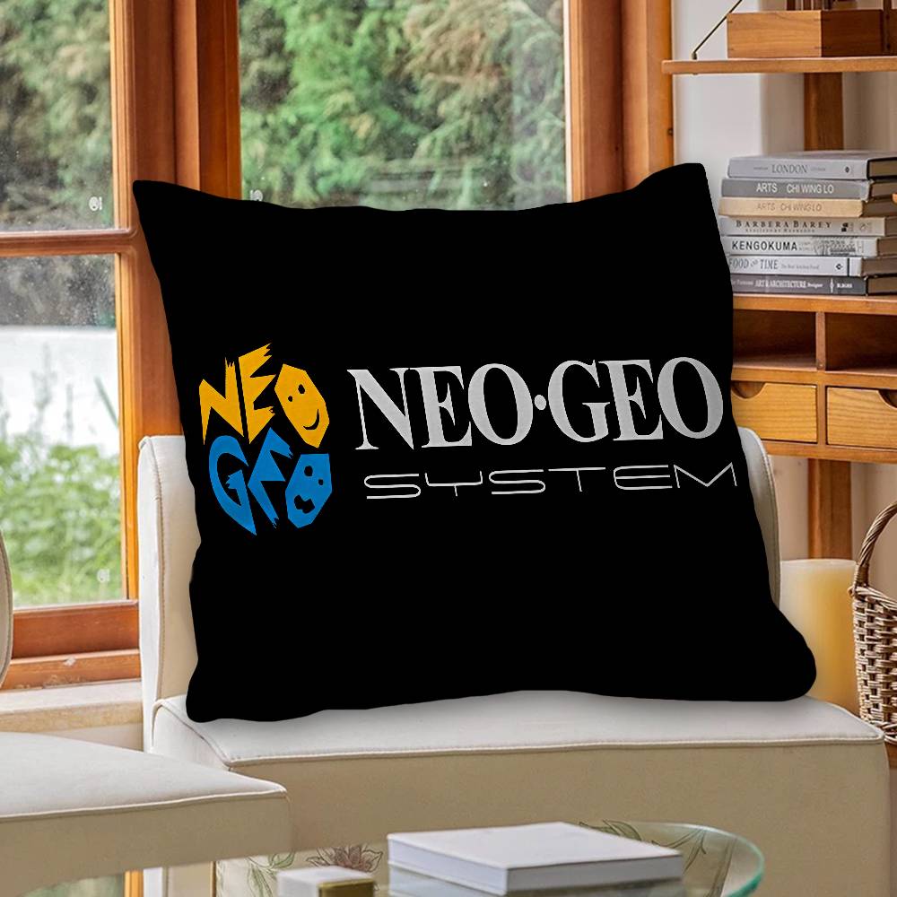 S-SNK N-Neogeo Neo Geo Pillowcases Home Bedding Decorative Pillow Cover Wedding Super Soft Pillow Case 30cmx30cm
