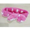 Women Lovely Striped Soft Shower Facial Mask Hair Band Wrap Headband Spa Make Up