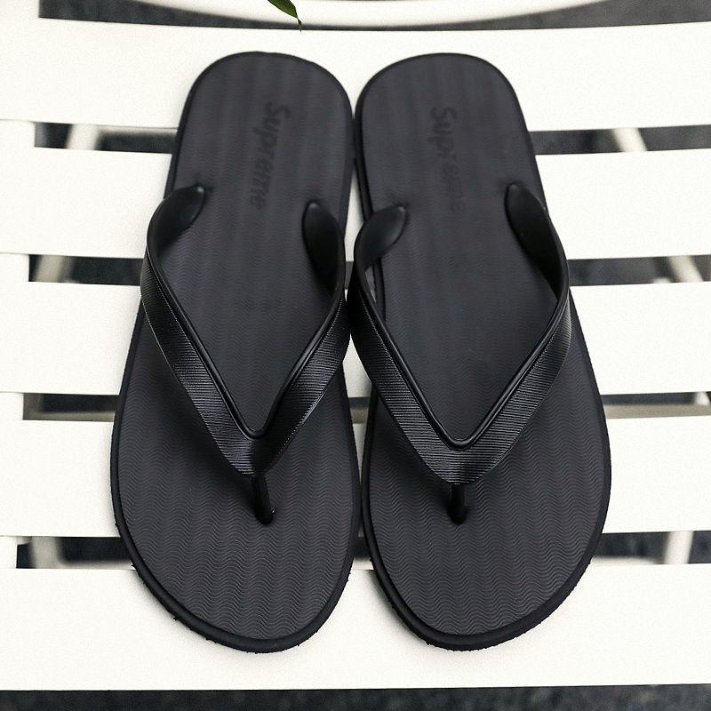 Slippers men's summer home bathroom non-slip flip-flops men's outdoor wear trend versatile beach outdoor leisure sandals