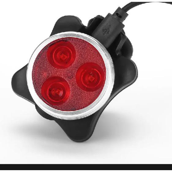 Bicycle Front Rear Light Bike Warning Taillight USB Rechargeable LED Bike Light Waterproof MTB Cycling Lamp Bike Accessories