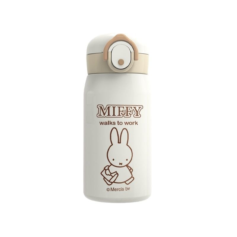 

320ml Thermos Sports Water Bottle with Insulated Capsules, Stylish Cartoon Design, Made of 316 Stainless Steel, Perfect for Hiking, Cycling, Camping,