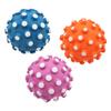 Squeaky Dog Ball Latex Textured Ball Dog Chew Toy Teeth Cleaning Toy for Large Medium Small Dogs Interactive Fetch