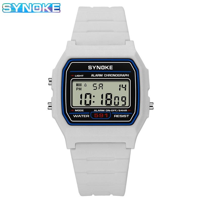 Top Brand New Electronic Watch Retro Classic Small Square Student Sports Watch Lightweight Design Advanced Watch
