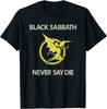 Black Sabbath Band T-Shirt, Never Say Die Creature Shirt, Gift for Fans Unisex T-Shirt