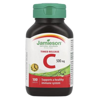 Jamieson Vitamins, vitamina C a rilascio prolungato, 500mg, 100 compresse