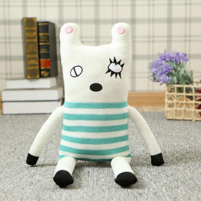 Lucky Boy Sunday Plush Rabbit Toy With Pp Cotton Filling For Kids And Collectors
