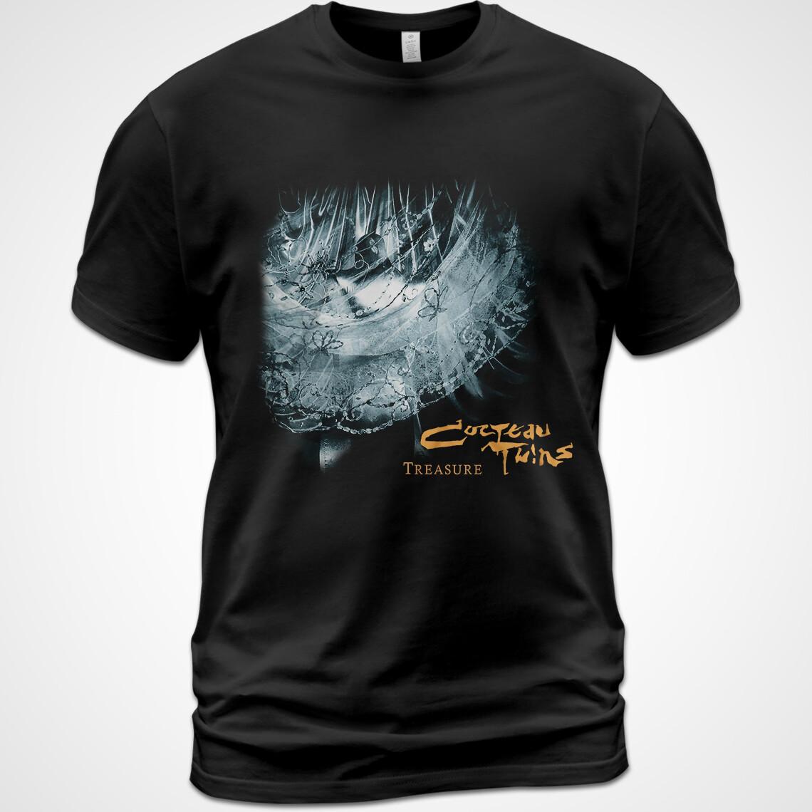Cotton T-shirt Treasure Cocteau Twins Band Shirt Elizabeth Fraser XL