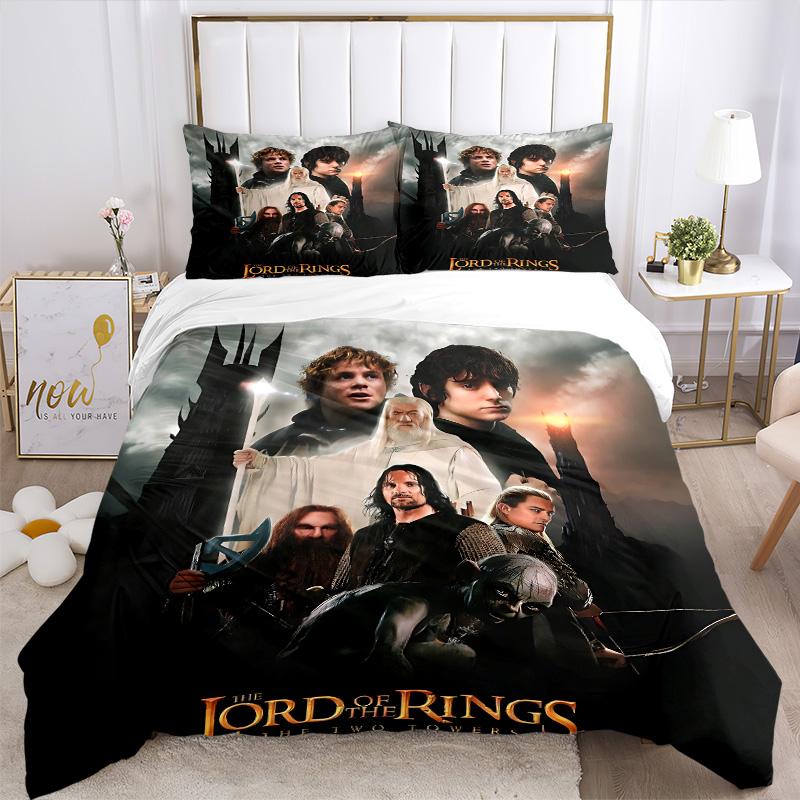 Journey Through Middleearth Print 3Pcs Bedding Setduvet Cover With 2 Bedropillowcase Home Birthday Gift