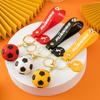 Football Cup Mini Simulation Football Keychain Pendant Soft Rubber Car Backpack Hanging Decoration Sports Meeting Small Gift