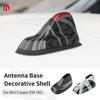 Car Exterior Trim Antenna Decoration Cover Sticker For BMW MINI Countryman F60 2017- F54 Clubman ABS Car-Styling Accessories