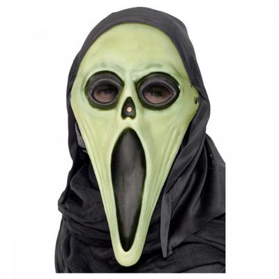 Smiffys Unisex Adult Scream Glow In The Dark Mask