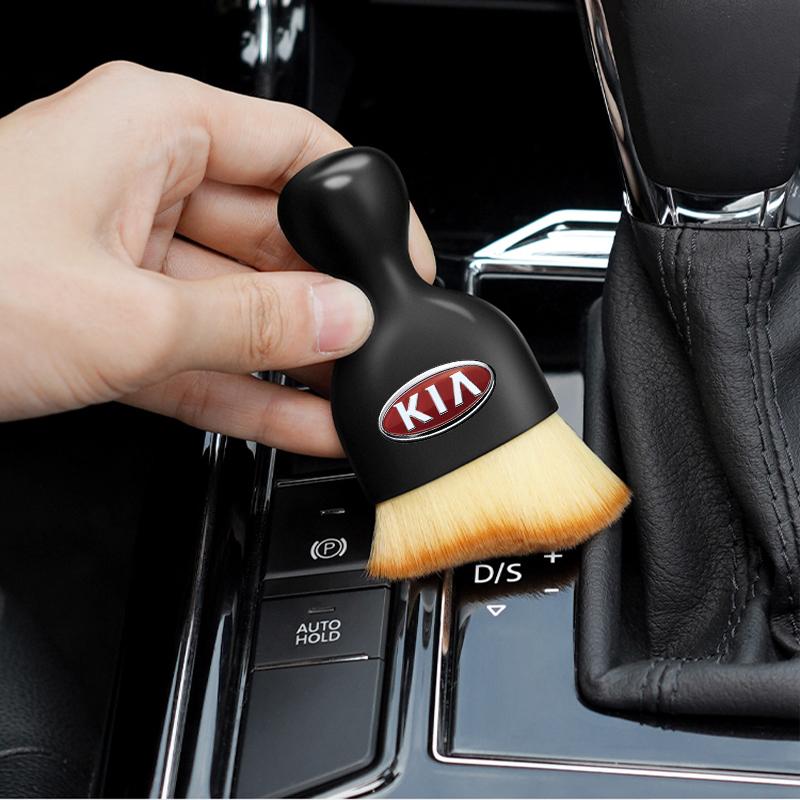 Fashion Car Interior Dashboard Air Outlet Cleaning Tool Dust Removal Soft Brushes For KIA sportage ceed sorento cerato optima picanto rio soul k3 k5