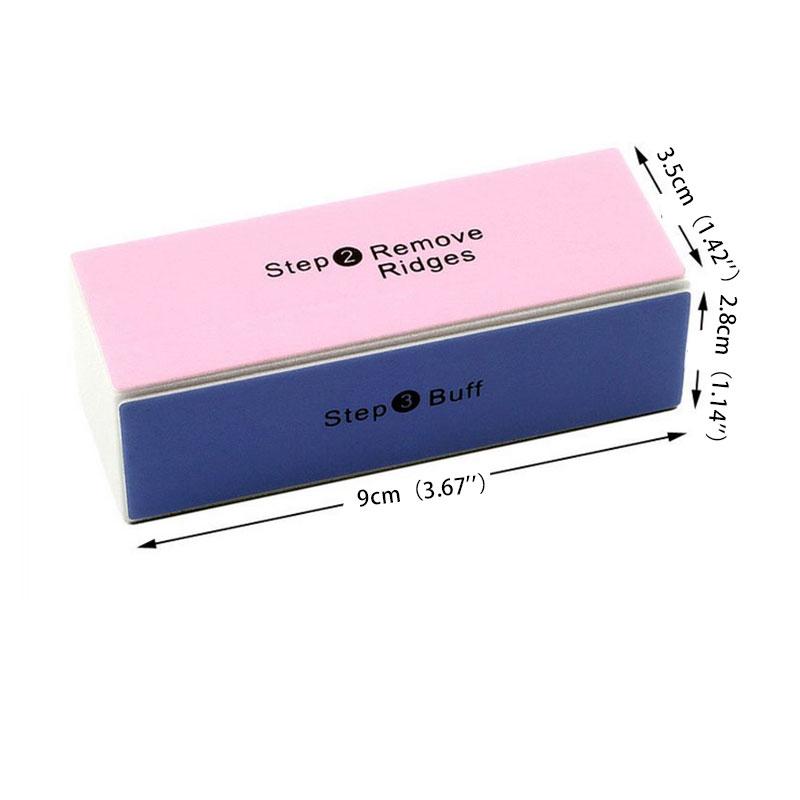 1Pcs Nail Art Sanding Shiner Buffer 4 Ways Polish Sanding File Block Product