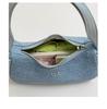 Chic Color Block Underarm Bag: Personalized Single Shoulder & Crossbody Handbag for Casual Wear