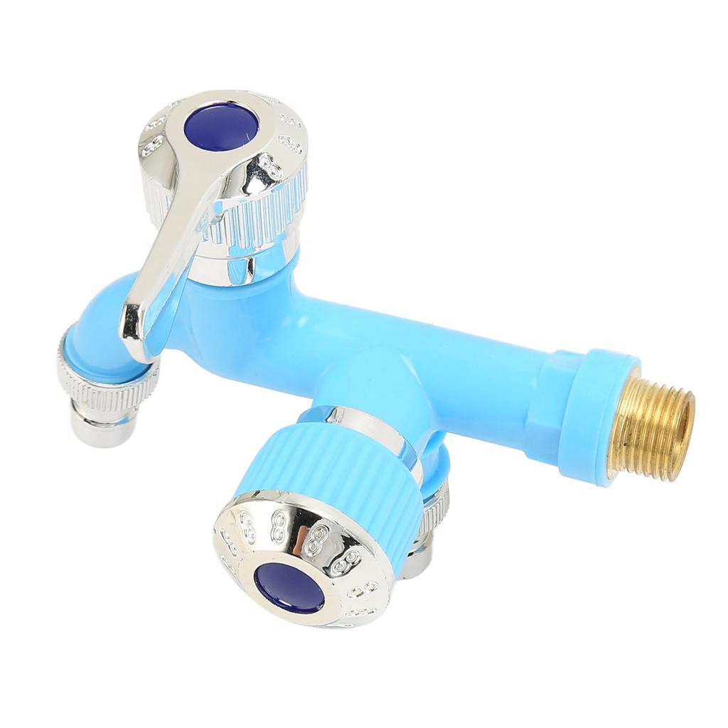Mop Pool Tap 1 Input 2 Outputs Separate Spout External Thread G1 2 Universal Ergonomic Bathroom Faucet for Garden