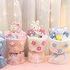 Birthday Gift Cartoon Doll Bouquet Plush Toy Cute Rabbit Flower Graduation Gift Greeting Card Valentine'S Day Present