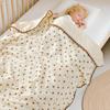 Cotton Flannel Baby Blankets Soft Muslim Newborn Swaddle Wrap Comfort Toddler Boys Girls Quilt Infant Sleepsack for Stroller Bed