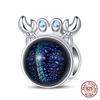 Snowflake Magic Fashionable Ball Copper Charm Beads Fit Original Bracelet Jewelry Designing For Ladies Present