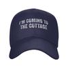 Funny Im Coming To The Cottage Baseball Cap  Outdoor Gym Wholesale Hip Hop Hats Women Men Y2k Funny Design Snapback Cap