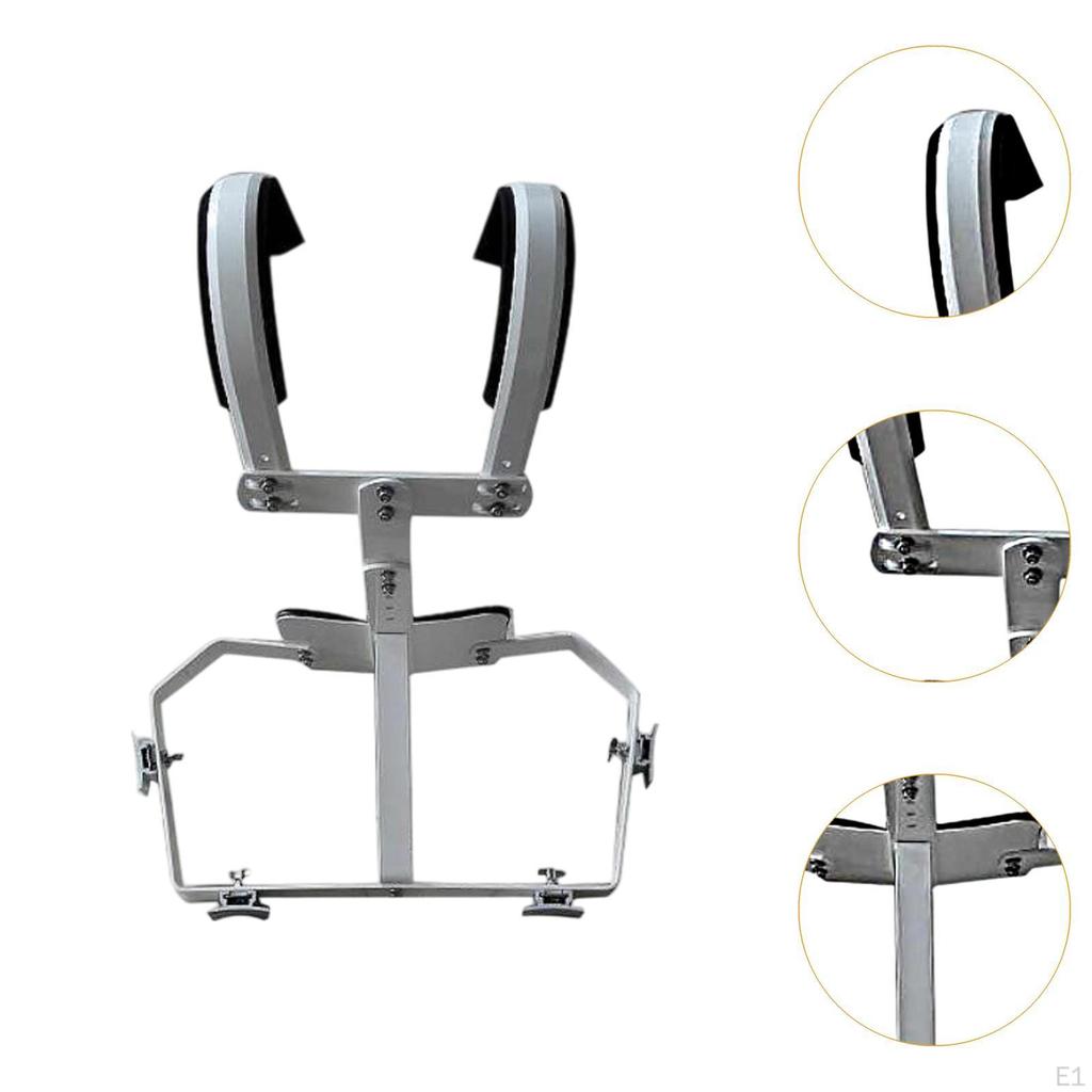 Snare Drum Carrier Backing Frame Percussion Instrument Easy To Install Harness