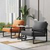 Nordic Single Sofa Chair Italian Light Luxury Small House Living Room Leisure Business Negotiation Reception Lazy Sofa Chair
