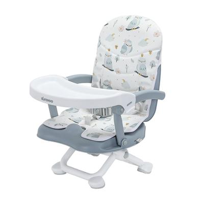 Chaise Haute Bébé UBRAVOO, Chaise Basse, Pliable, avec Housse, Hauteur Réglable, Légère, pour Bébés, Chaise Haute de Repas, Chaise de Table, Portable, Cadeau de Baby Shower