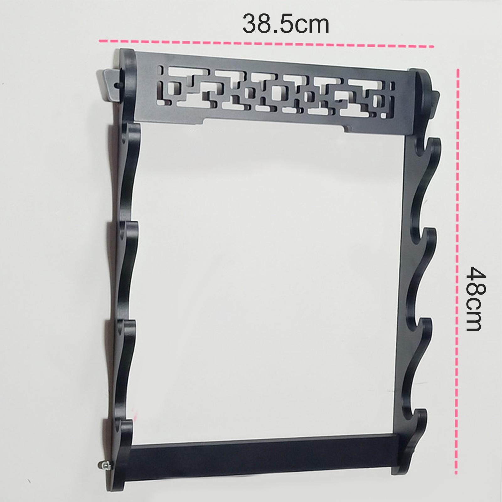 2/3/4 Tiers Sword Holder Wall Mount