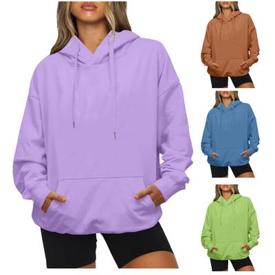 Women's Fashion Loose Casual Daily Long Sleeve Loose Crewneck Sweatshirts Daily Long Sleeve Top Pullover Sweatshirts