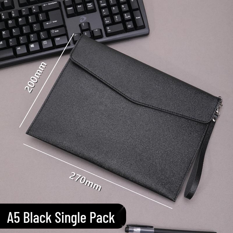 Leather A4/A5 Handle Briefcase & File Bag with Logo Printing Option