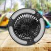 ABS Lightweight 18LED Portable Multifunction Outdoor Camping Tent Fan Light with Hook
