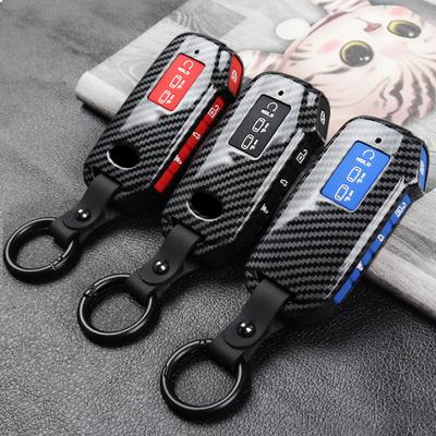 ABS Car Key Case Cover For Kia K5 DLS GT Sorento 4 Carnival Sedona MPV   2022 Remote Fob Shell Accessories Car